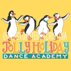 Jolly Holiday Dance Academy Print