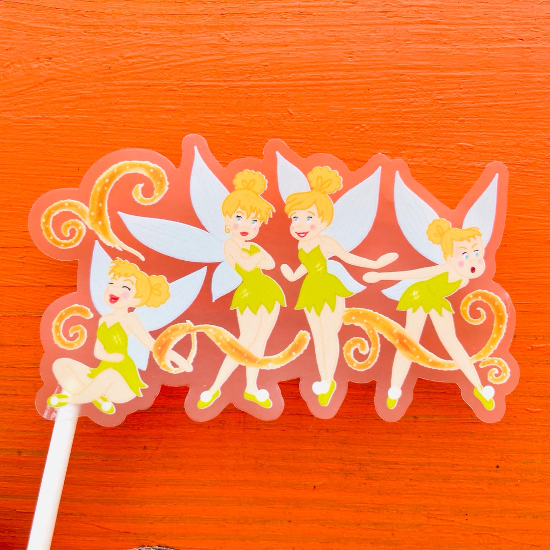 Toinks Sticker Tink Transparent Vinyl Sticker - Etsy