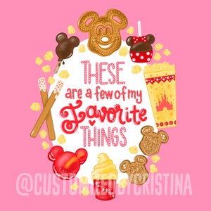 Favorite Snacks Print