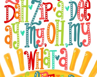 Zip A Dee Doo Dah Etsy