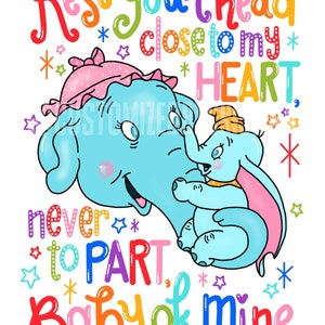 Baby Mine Dumbo Print