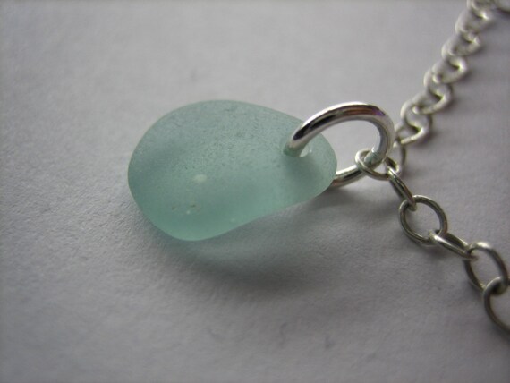 Aqua Blue Ocean Jade Anklet