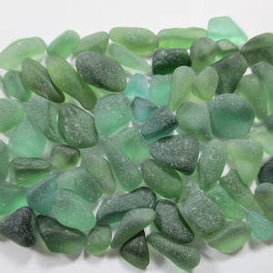 GENUINE SEA GLAS Edelsteine grün Petrol 70 echte Surf getrommelt griechischen Strand gefunden natürliche unveränderte Seaglass Schmuck Qualität undrilled Perlen U 1225