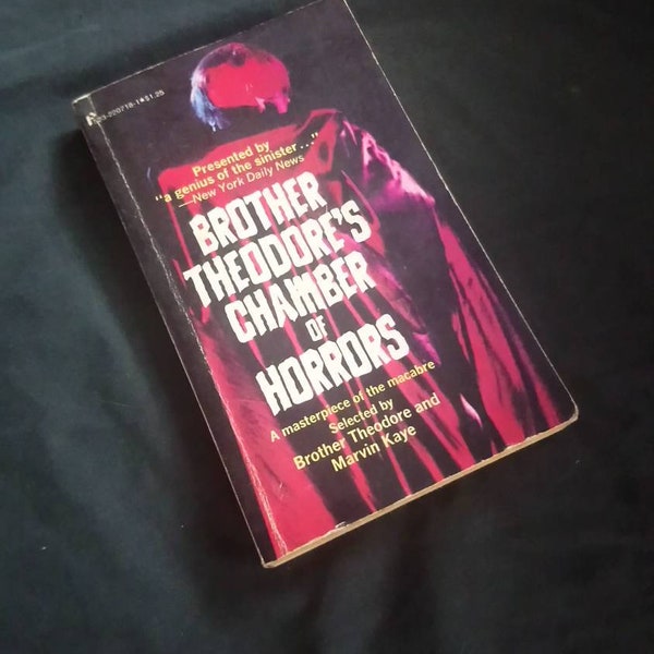 1975 1st edition Brother Theodore's Chamber of Horrors paperback book EXTREMELY RARE!