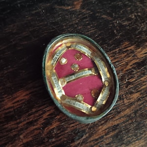 Antique Early 20th century multi-Saint sacred site relic