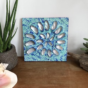 Muscheln, Meer, maritim, blau, türkis, Strand