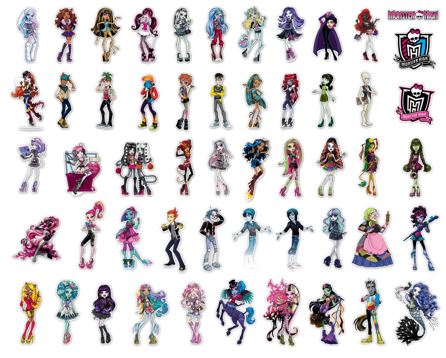 All monster hotsell high girl characters