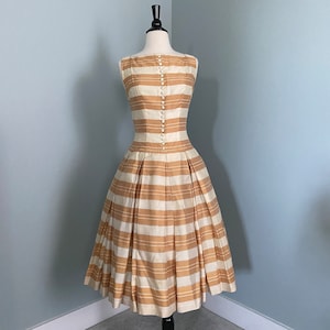 Suzy Perette New York Silk Dress 1950s