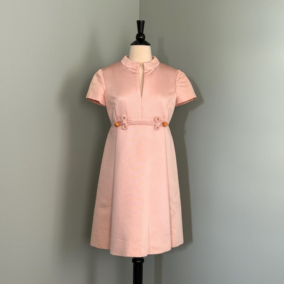 pink mini designer dress Paige Floral Applique Mini Dress - Pink (FINAL SALE)