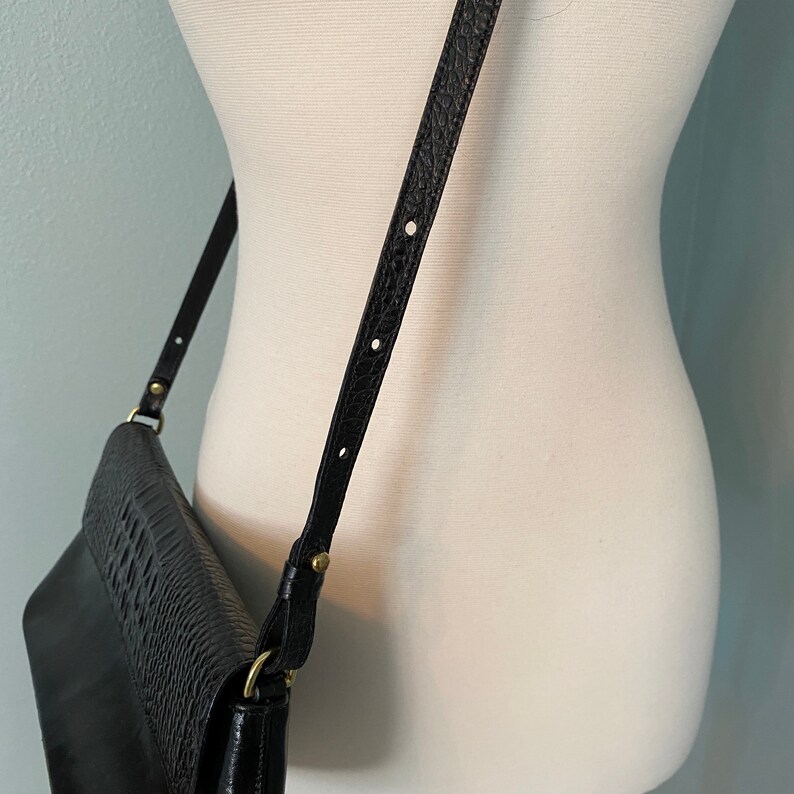 Black Brahmin Crossbody Etsy