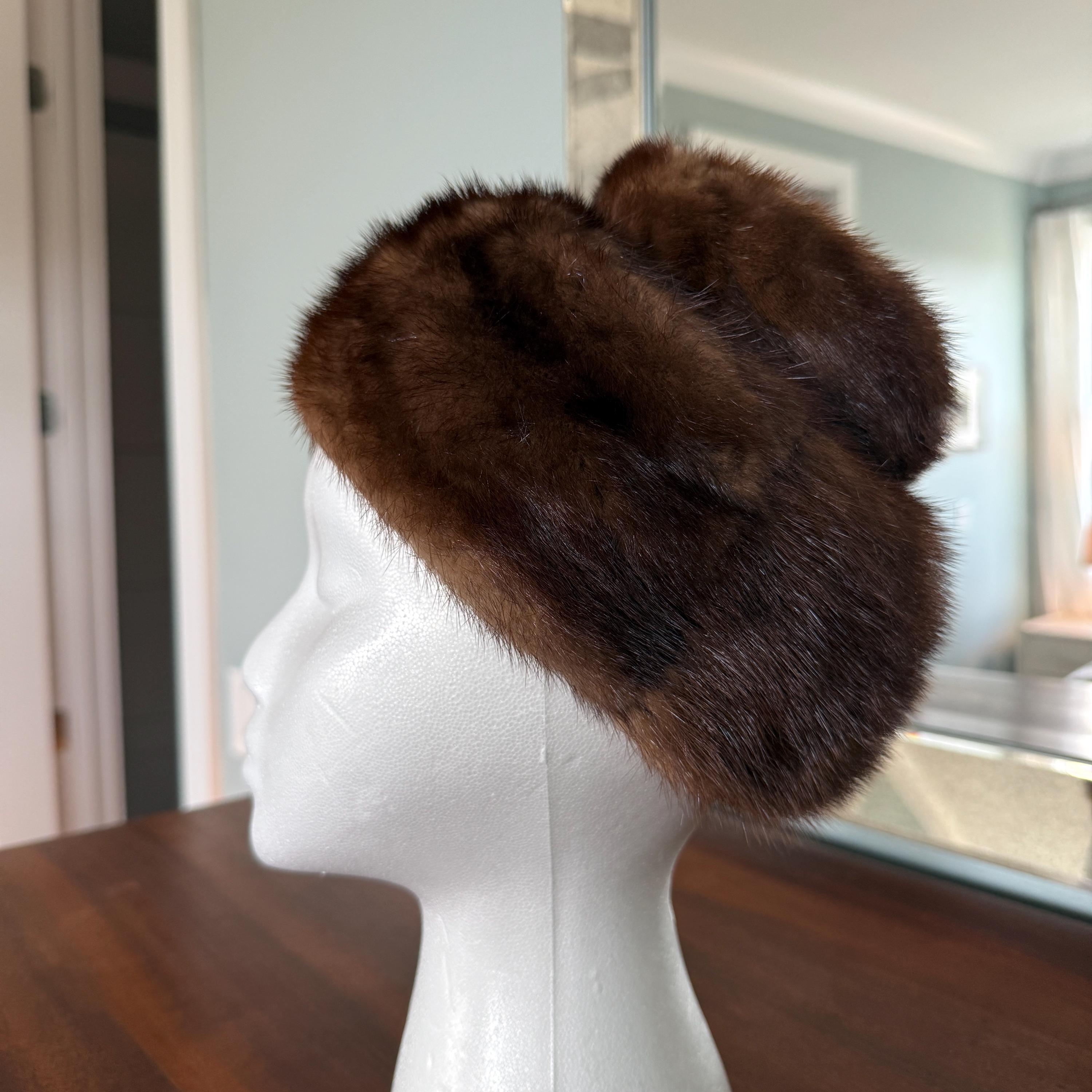 Furred Purple Pillbox Hat - Etsy