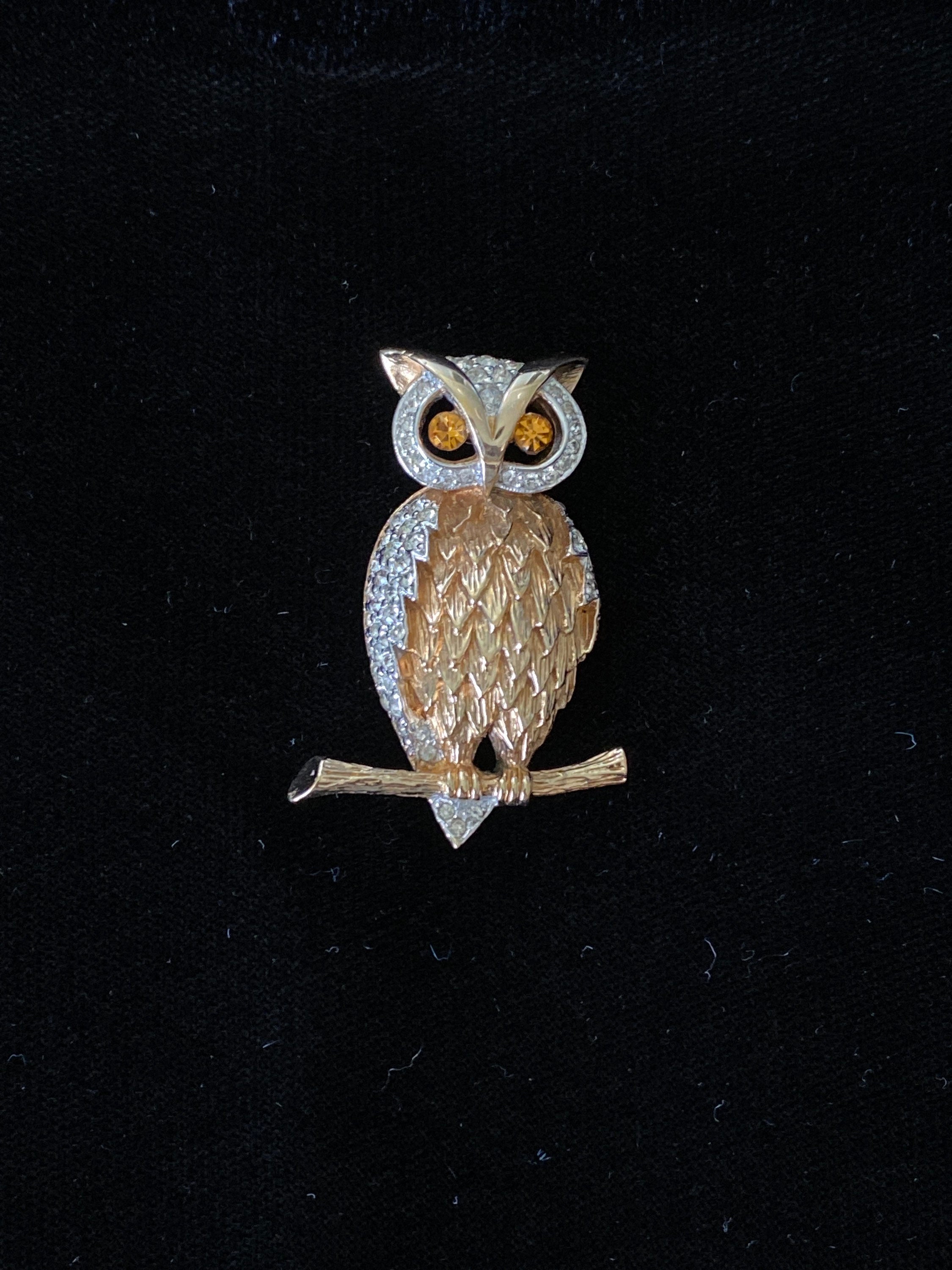 完璧わいふによる Fabulous Vintage Panetta Owl Brooch - Etsy アクセサリー