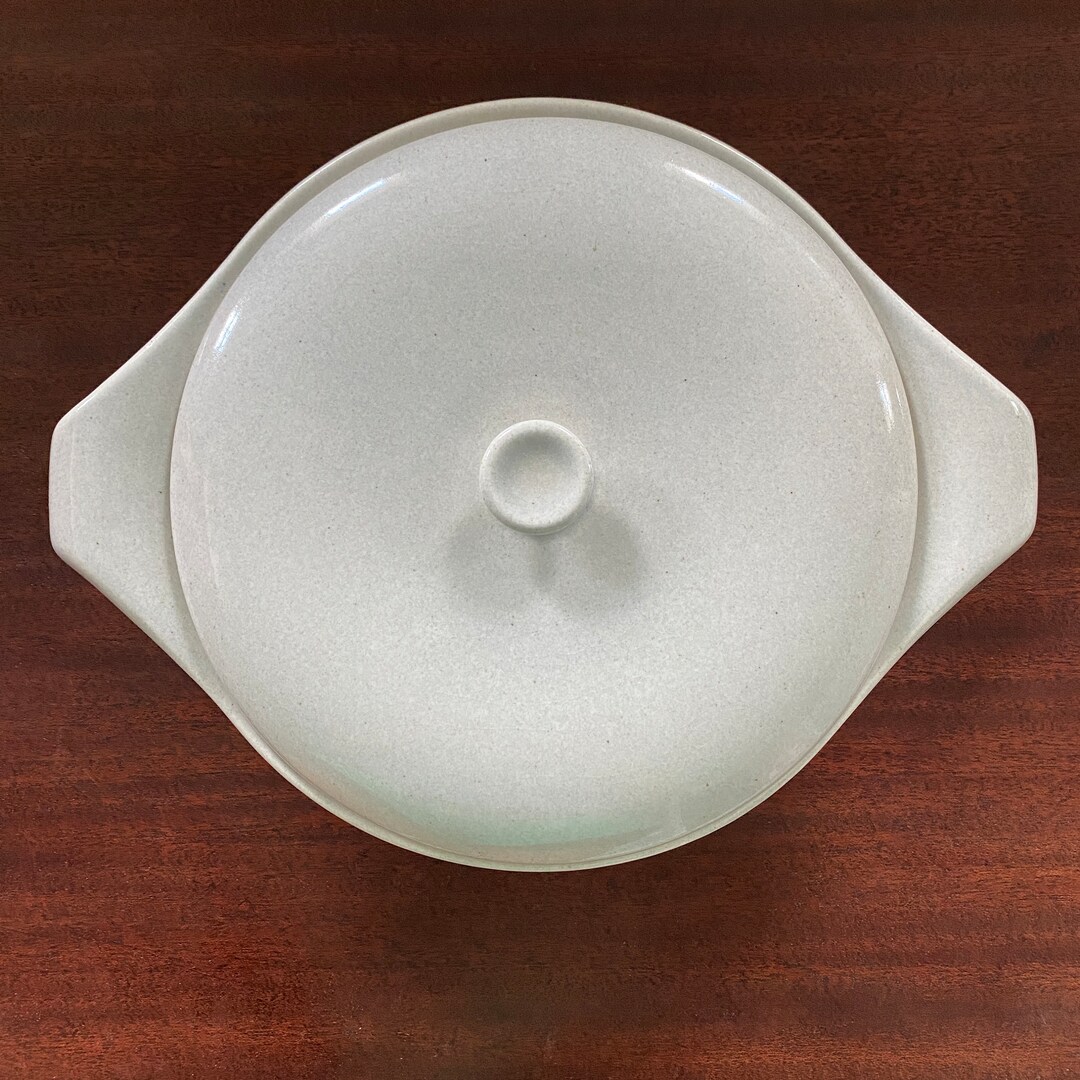 【保証書付】 American Wright Russell Modern 1930s Casserole Covered Grey 食器