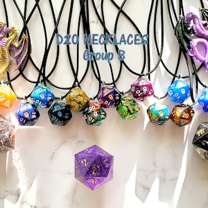 D20 Necklace Group B