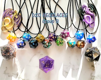 D20 Necklace Group B