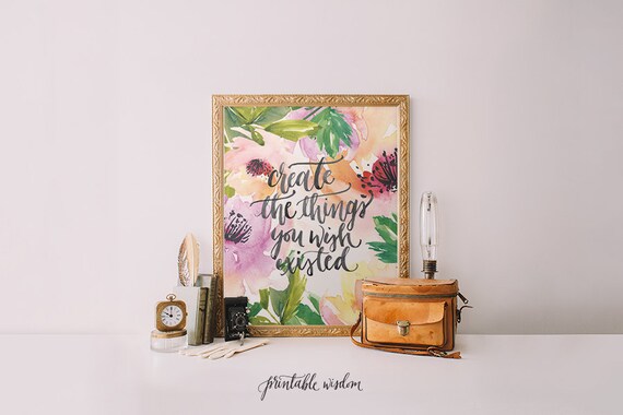 Printable Knowledge hand lettering, estimate print printable wall artwork, artwork print, printable artwork, wall decor, floral print, calligraphy print artwork photo relating to Printable Wisdom referred to as Printable Knowledge hand lettering, quotation print printable wall artwork, artwork print, printable artwork, wall decor, floral print, calligraphy print artwork