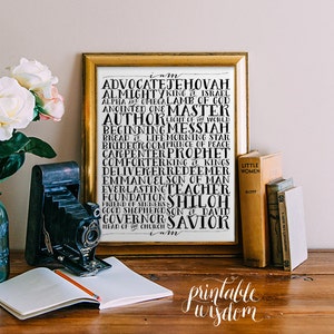 Free Printable Name Scripture Wall Art