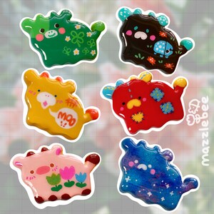 Clay Cow Magnets- Handmade Cute Decor Home Kawaii