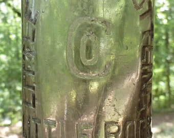 ARKANSAS SODA FLES-Hutchinson-Little Rock Bottling Co.-Mug Base-1890s