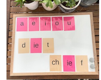 132 Grapheme Flash Cards: Preschool Literacy Prints