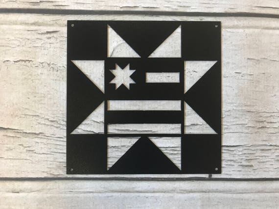 Flag Barn Quilt Metal Sign Etsy