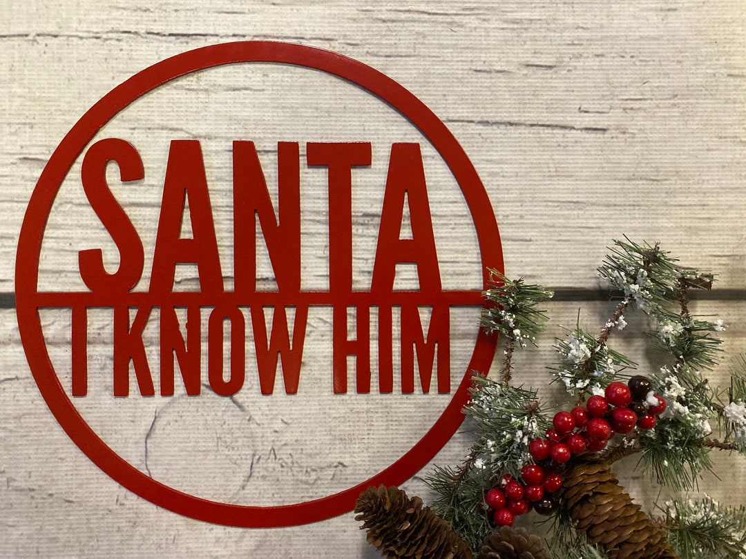Holiday Sign, Christmas Sign, Santa Sign - Etsy