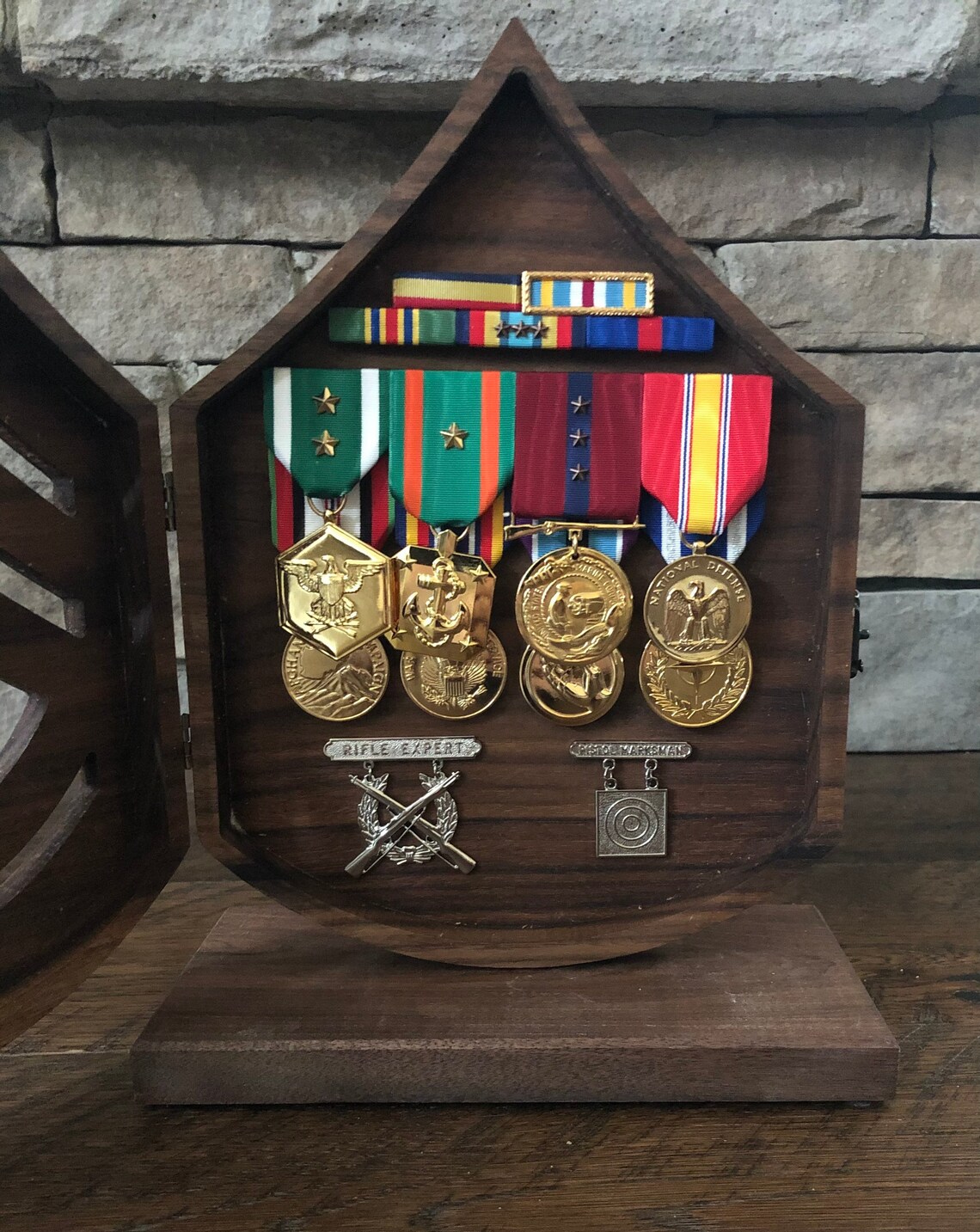 Military Medal Display Case Etsy