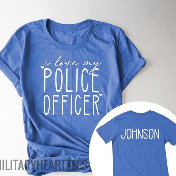 Police Wife Shirt - Etsy