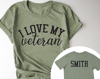 veteran wife shirt