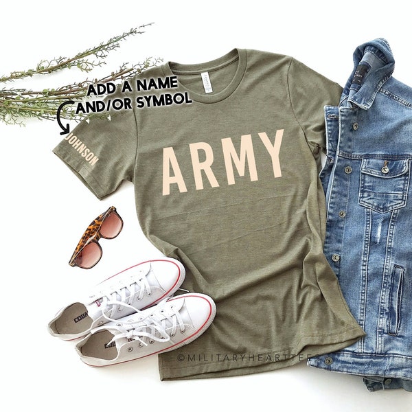 Army T Shirts - Etsy