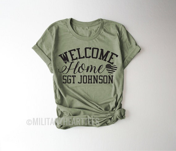 welcome home from deployment shirts