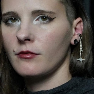 NYX Dangle Earcuff / Stainless