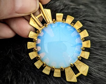 HYPERDRIVE Opalite Brass Pendant