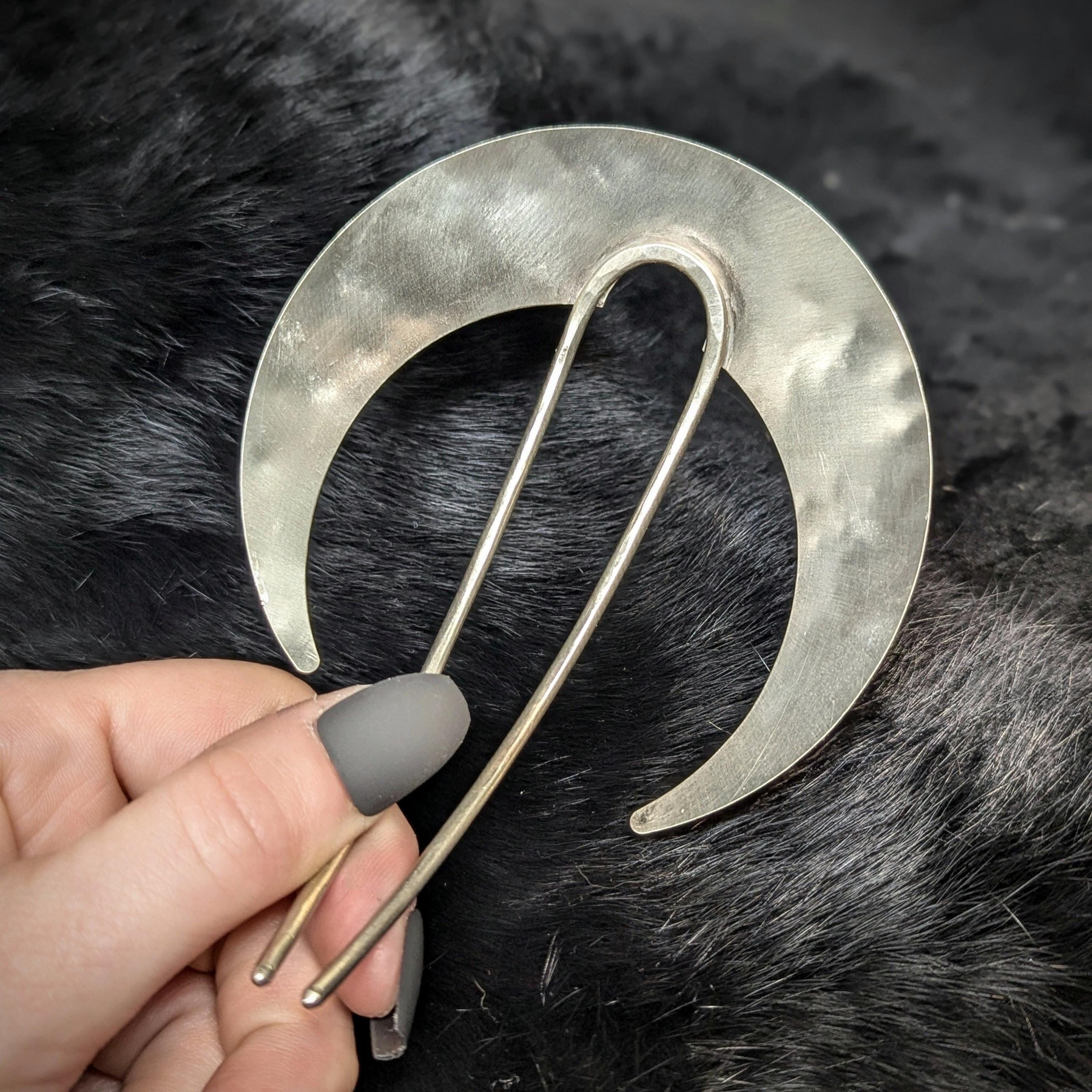 SYKIA（シキア）の「Moon Plate Hair Fork/ムーンプレートヘア