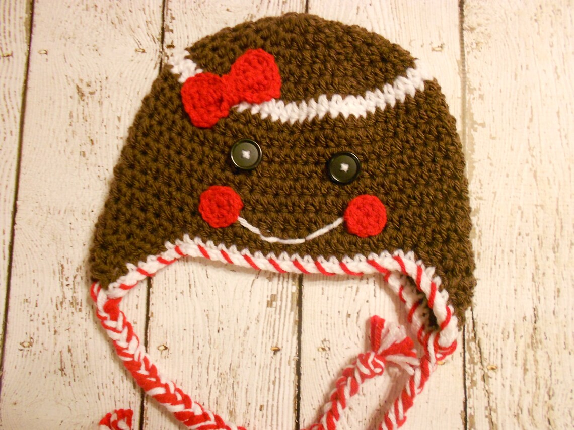 crochet-gingerbread-man-hat-girl-or-boy-newborn-to-adult-etsy