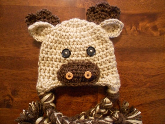 baby moose hat