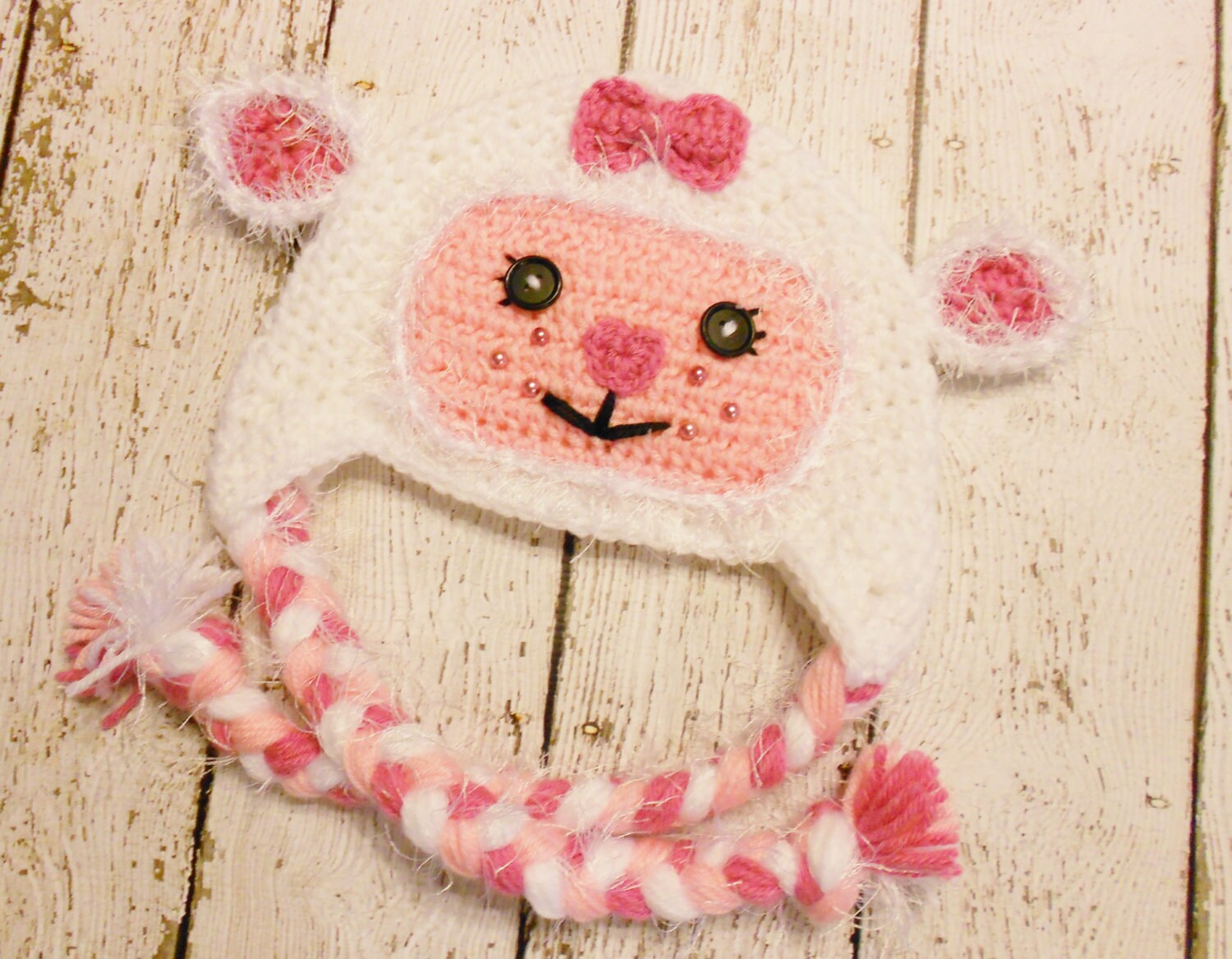 Crochet Lamb Hatnewborn to Adult Etsy