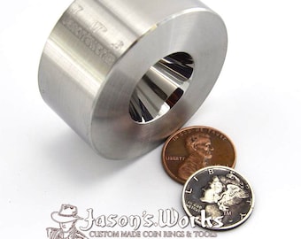 One .7" x .8" @ 17 degrees Universal Folding/Reduction Die Hardened Stainless Steel