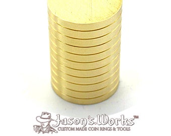 One replacement "Tall" bronze plunger. These are not to be stacked but pressed until flush. Choose the size you need.