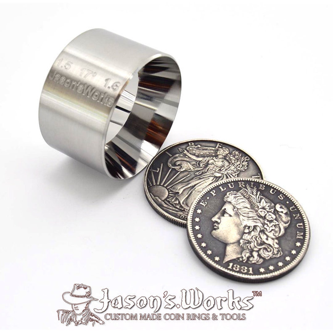 Jason's Works - Coin Ring Making - Here is a training manual on how to  makes coin rings. Check out my  site at: jasonsworks..com Also my  pro tip videos on 