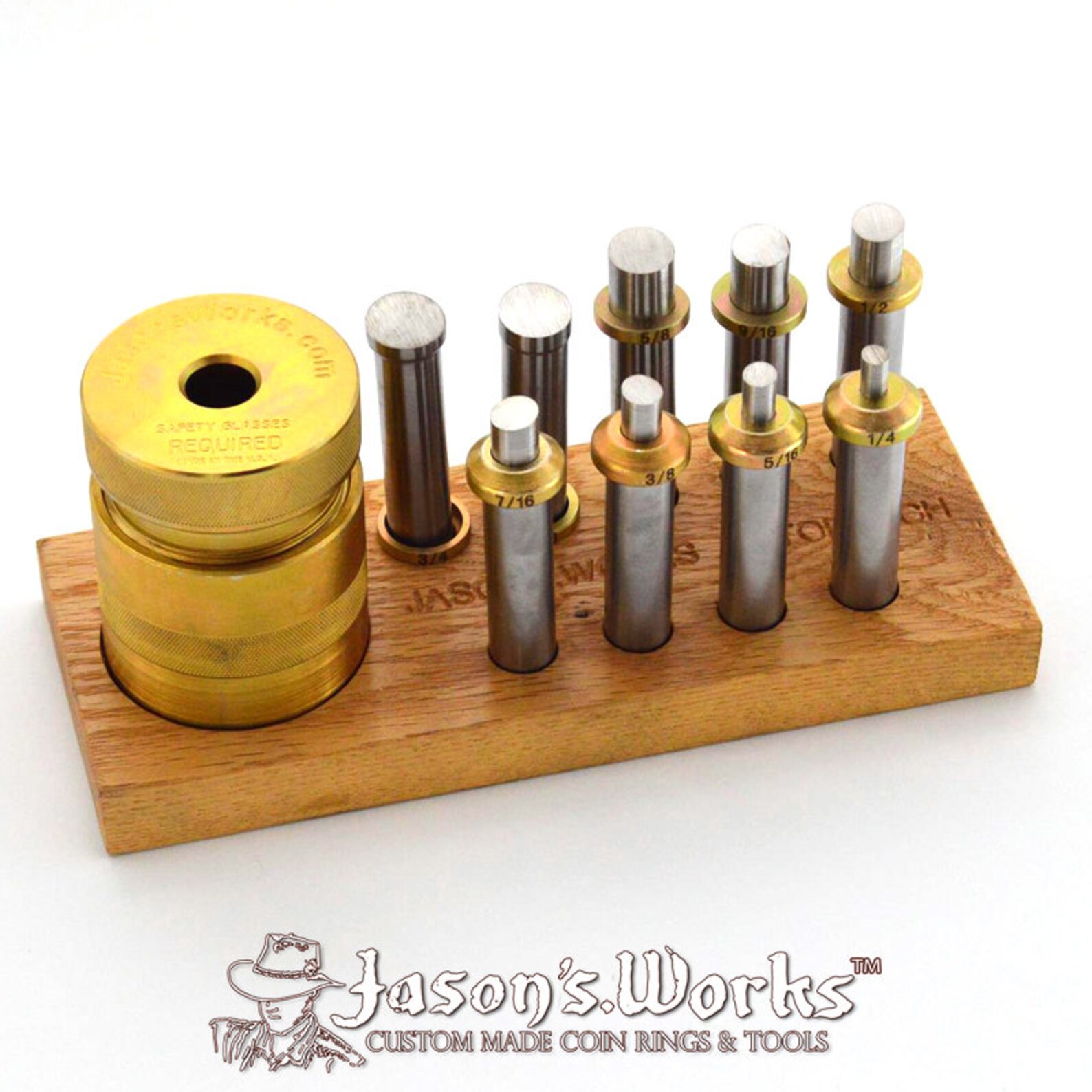 Auto Coin Ring 9 Piece Tool Holder (for the Auto Punch Not Requiring ...
