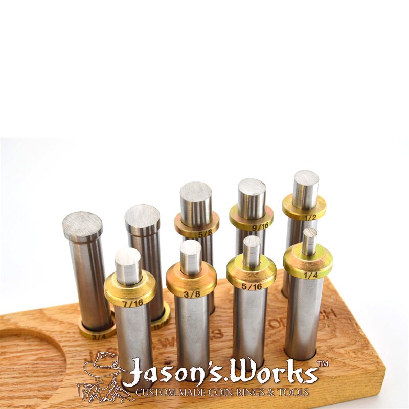 Auto Coin Ring 9 Piece Tool Holder (for the Auto Punch Not Requiring ...