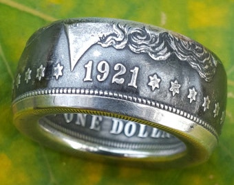 Morgan Silver Dollar Ring