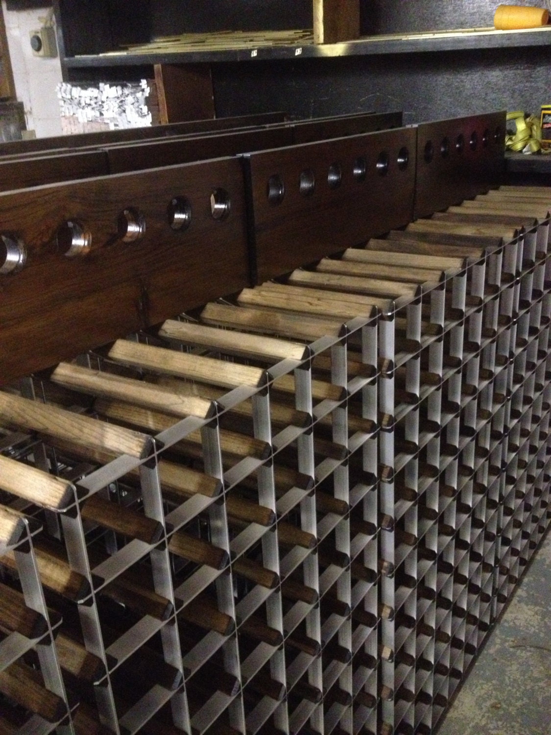 The Showoff standalone wine rack Etsy