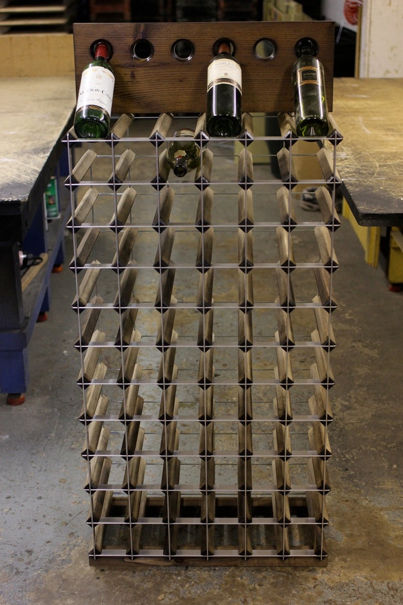 The Showoff standalone wine rack Etsy