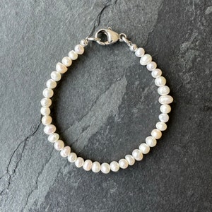 A Bathing Ape パールビーズブレスレット シルバー パール ビーズ ブレスレット / Silver Pearl Beads
