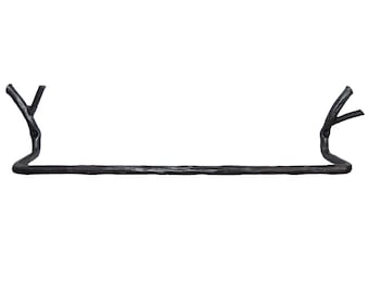 Iron Branch Towel Bar