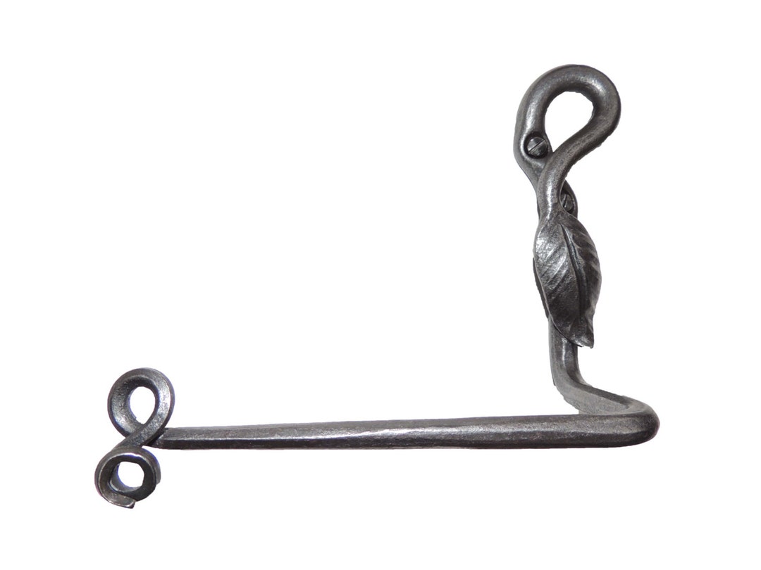 Toilet Paper Holder Wrought Iron Leaf Style Etsy
