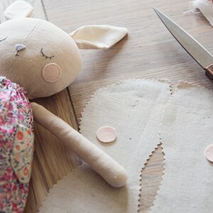 Bunny & Teddy Digital Sewing Pattern plus Video Tutorial image 4