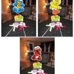 Diy 12 Small Baby Sesame Street Birthday Party Etsy